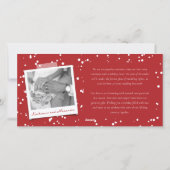 Eenvoudig ooit na Eenvoudig Manuscript 3 de Berich Feestdagenkaart (Achterkant)