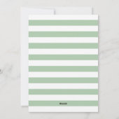 Eenvoudig ooit na eenvoudige Floral Pas getrouwd F Feestdagenkaart (Achterkant)