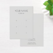 Eenvoudig oorscherm visitekaartje (Bureau)