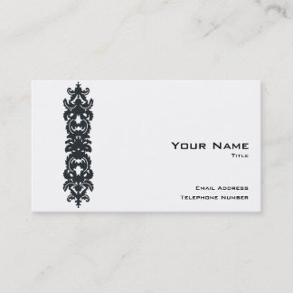 Eenvoudig ophisticeerd Visitekaartje met QR-code V