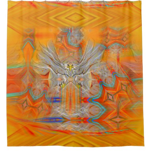 Eenvoudig oplopend razend zonnegordijn douchegordijn (Voorkant)