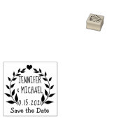 Eenvoudig opslaan datumstempel rubberstempel (Gestempeld)