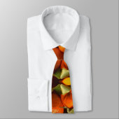 Eenvoudig oranje fruit voegt een naam toe die de m stropdas (Gebonden)