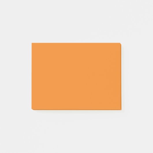 Eenvoudig Oranje Post-it® Notes (Voorkant)