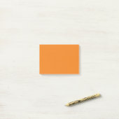 Eenvoudig Oranje Post-it® Notes (Op bureau)