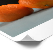 Eenvoudig Oranje Poster (Hoek)