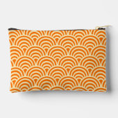 Eenvoudig Oranje Schelp Patroon Etui (Achterkant)