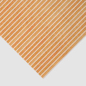 Eenvoudig Oranje strips-papier Tissuepapier (Detail)