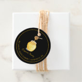 Eenvoudig organisch Honey Hang Label (In situ)