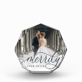 Eenvoudig ouder | Kerstvakantieweddenschap Fotoblokken (Voorkant)