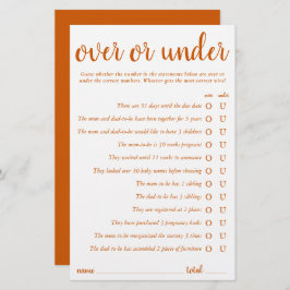 Eenvoudig over of onder | Herfst Sinaasappel Game 