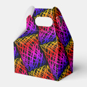 Eenvoudig overzicht | Halve daling | Zwarte achter Bedankdoosjes (Voorkant Zijde)