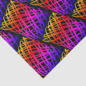 Eenvoudig overzicht | Halve daling | Zwarte achter Tissuepapier (Detail)