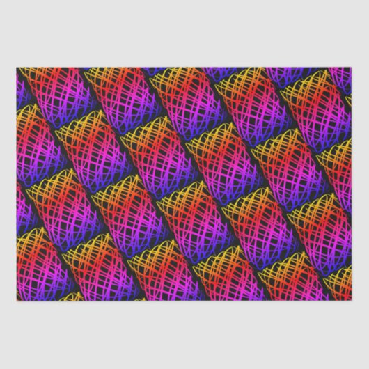 Eenvoudig overzicht | Halve daling | Zwarte achter Tissuepapier (Voorkant)