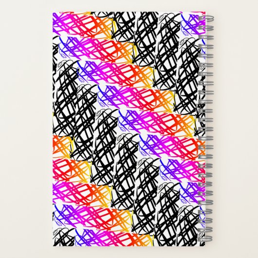 Eenvoudig overzicht | Haring Bone | Aangepast Notitieboek (Achterkant)