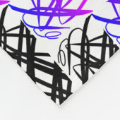 Eenvoudig overzicht | Haring Bone | Fleece Deken (Hoek)