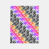 Eenvoudig overzicht | Haring Bone | Fleece Deken (Voorkant)