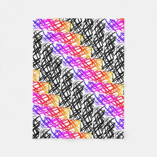 Eenvoudig overzicht | Haring Bone | Fleece Deken (Voorkant)