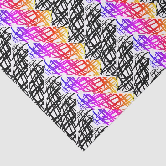 Eenvoudig overzicht | Haring Bone | Twist | Tissuepapier (Detail)