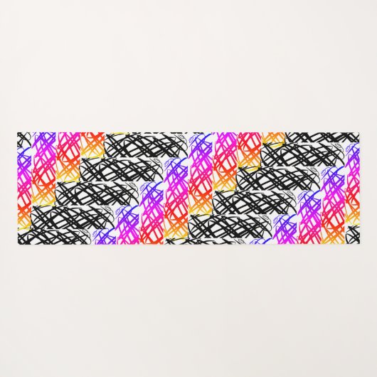 Eenvoudig overzicht | Haring Bone | Yogamat (Achterkant (horizontaal))