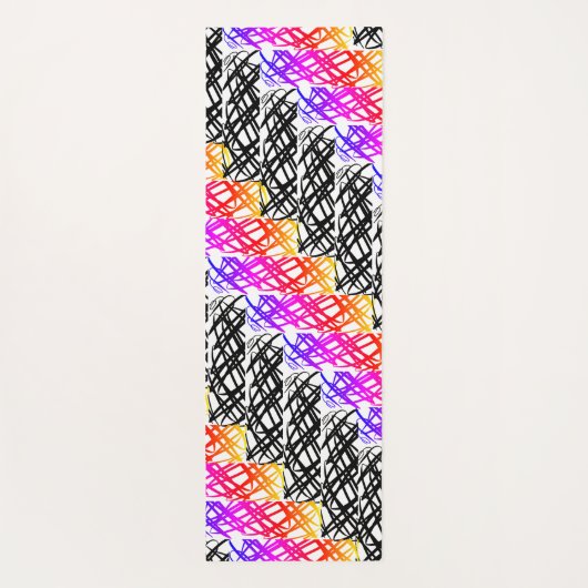 Eenvoudig overzicht | Haring Bone | Yogamat (Achterkant)