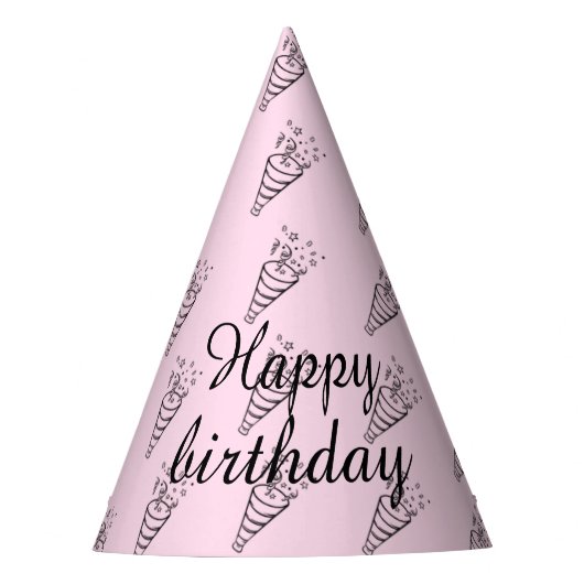 Eenvoudig overzicht partij Pet Feesthoedjes (Voorkant)