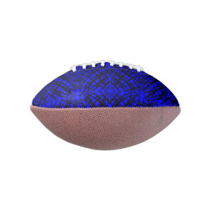 Eenvoudig overzicht Spiegelen Blauw American Football