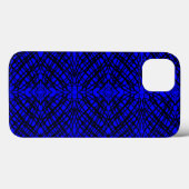 Eenvoudig overzicht | Spiegelen | Blauw | Case-Mate iPhone Case (Achterkant (horizontaal))