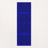Eenvoudig overzicht | Spiegelen | Blauw | Yogamat (Voorkant)