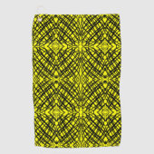 Eenvoudig overzicht | Spiegelen | Geel | Golfhanddoek (Voorkant)