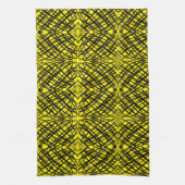 Eenvoudig overzicht | Spiegelen | Geel | Theedoek (Verticaal)