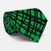 Eenvoudig overzicht | Spiegelen | Groen | Stropdas (Opgerold)