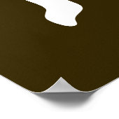 eenvoudig paard poster (Hoek)