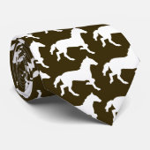 eenvoudig paard stropdas (Opgerold)