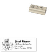 Eenvoudig paardenretouradres rubberstempel (Gestempeld)