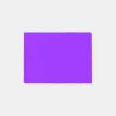 Eenvoudig Paars/Indigoproject Post-it® Notes (Voorkant)