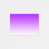 Eenvoudig Paars tot wit Post-it® Notes (Voorkant)