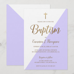 Eenvoudig Paars-wit, modern Kaart