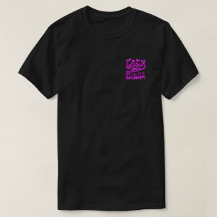 Eenvoudig Paarse Steeg T-shirt