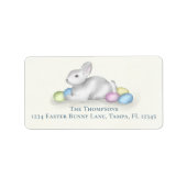 Eenvoudig paasadres voor snelle pasta etiket (Voorkant)