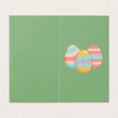 Eenvoudig paaseipakket van 25 Mini-Kaarten Kaart (Buitenkant ongevouwen)