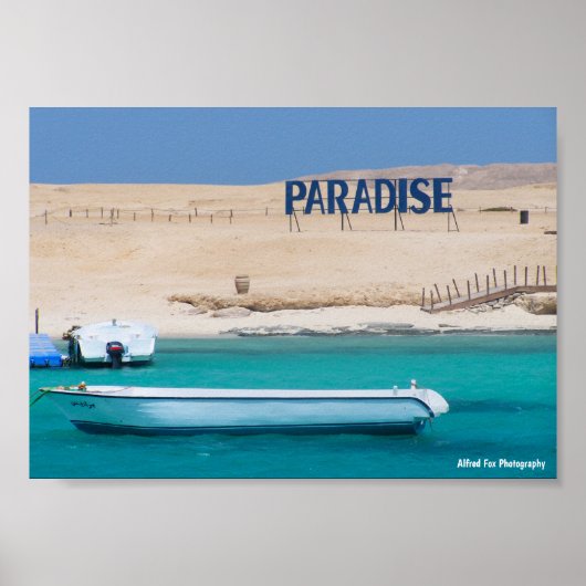Eenvoudig Paradijs Poster (Voorkant)