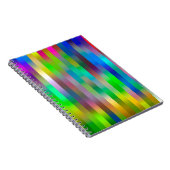 eenvoudig parallel verticaal lijnpatroon | ABSTRAC Notitieboek (Rechterzijde)