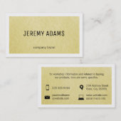 eenvoudig | Parcenten | Grens Visitekaartje (Voorkant / Achterkant)