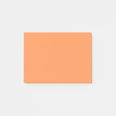 Eenvoudig pasta-Sinaasappel Post-it® Notes (Voorkant)