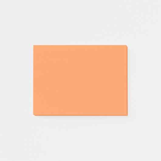 Eenvoudig pasta-Sinaasappel Post-it® Notes (Voorkant)