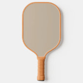 Eenvoudig Pastel Vintage Bloemmotief Pickleball Paddle (Achterkant)