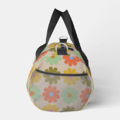 Eenvoudig Pastel Vintage Bloemmotief Plunjezak (Rechts)