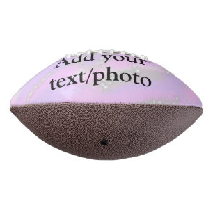 Eenvoudig pastelglitterkleurig voeg jouw tekst fot american football