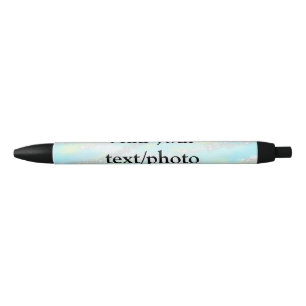 Eenvoudig pastelglitterkleurig voeg jouw tekst fot zwarte inkt pen